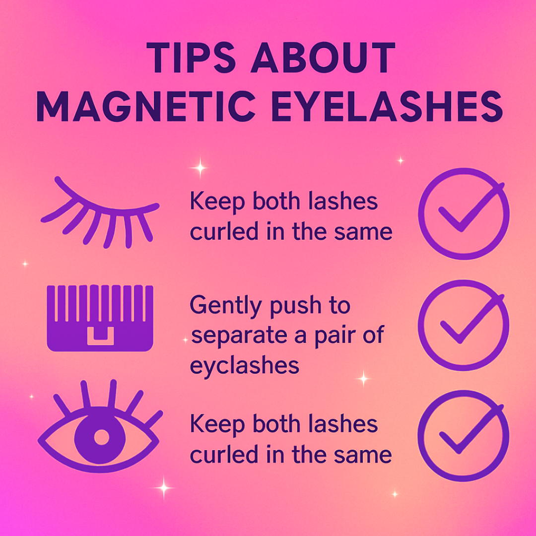 Natural 3D Magnetic Lashes – Reusable & Easy to Apply - Outlet Zone