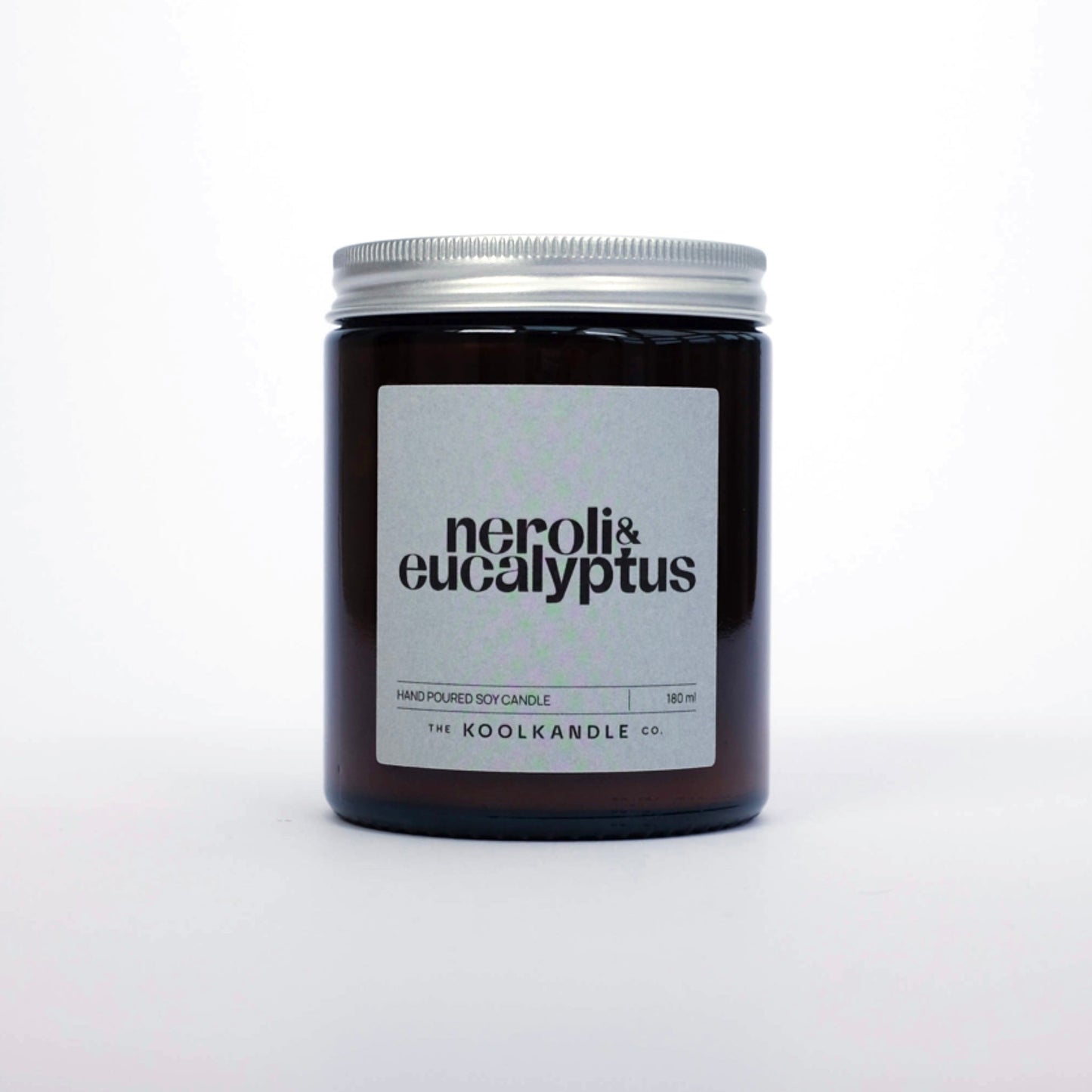 Neroli & Eucalyptus Candle – Relaxing Floral & Herbal Aromatic Soy Wax Candle for Home