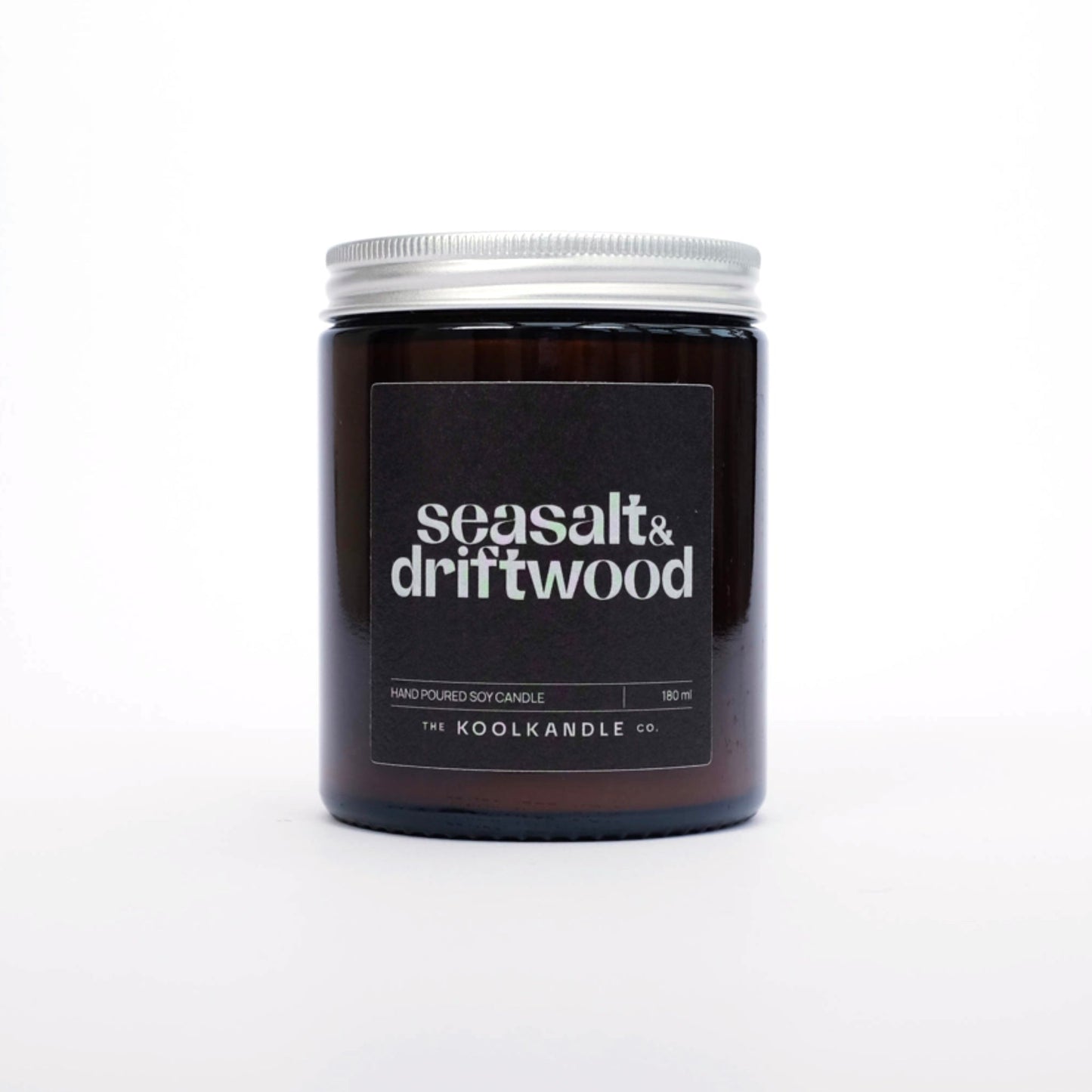 Seasalt & Driftwood Candle – Coastal Fresh Soy Wax Candle for a Calming Ocean-Inspired Aroma