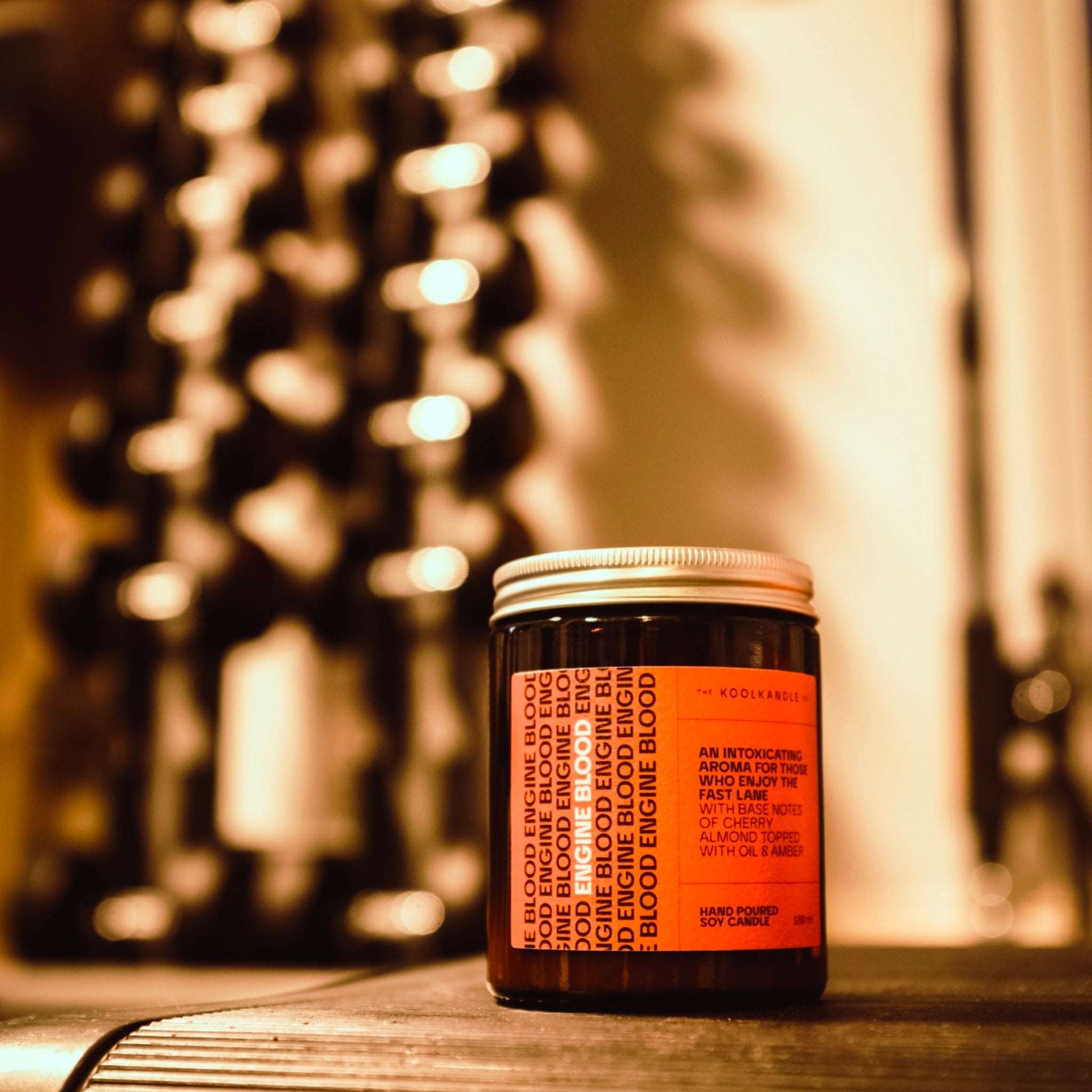 Engine Blood - Petrol Scented Candle for the fast lane