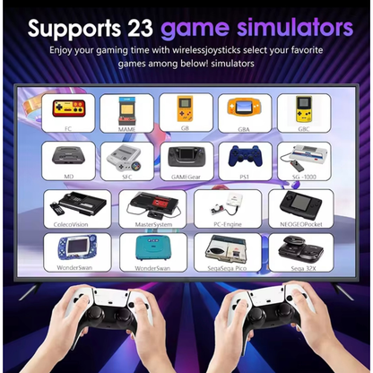 M15 4K Retro Game Stick – 64GB | 40,000+ Games | Dual Wireless Controllers - Outlet Zone