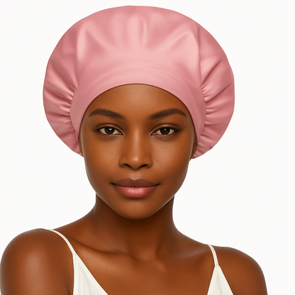 Heatless Curling Set with Satin Sleep Cap – Wake Up to Perfect Curls - Outlet Zone